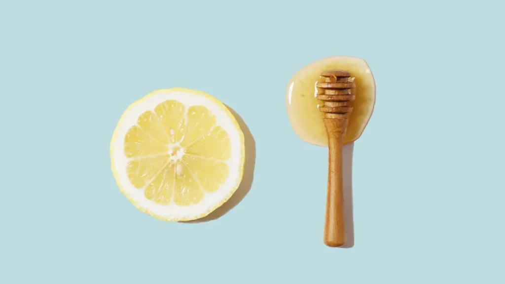 Lemon and Honey Paste - remove underarm hair