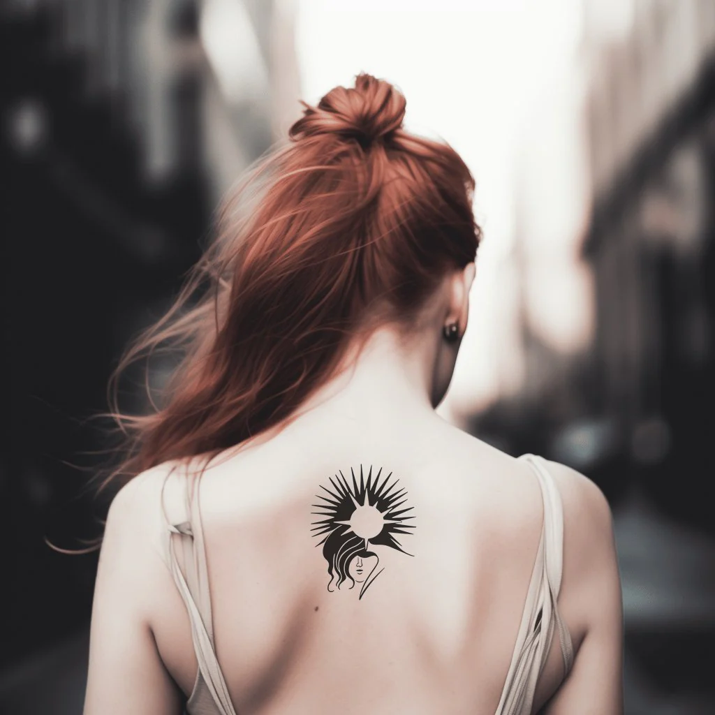 Sun Tattoos for Vagabond Girls